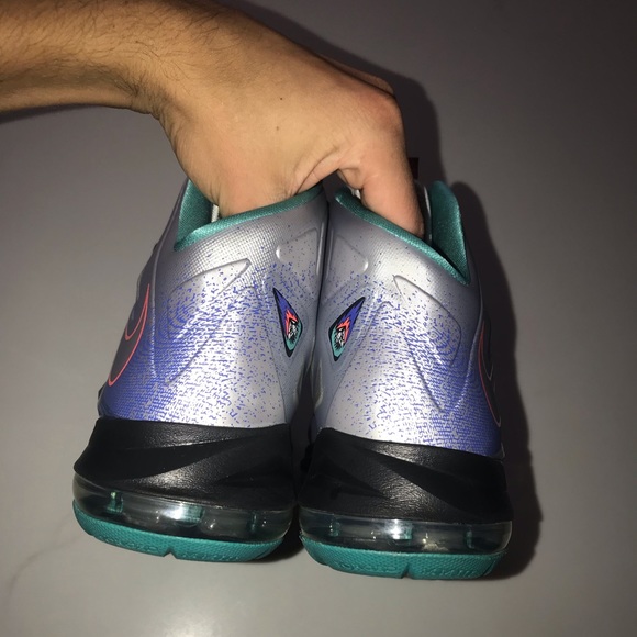 Nike Lebron 10 Pure Platinum Size 8 - Picture 6 of 8